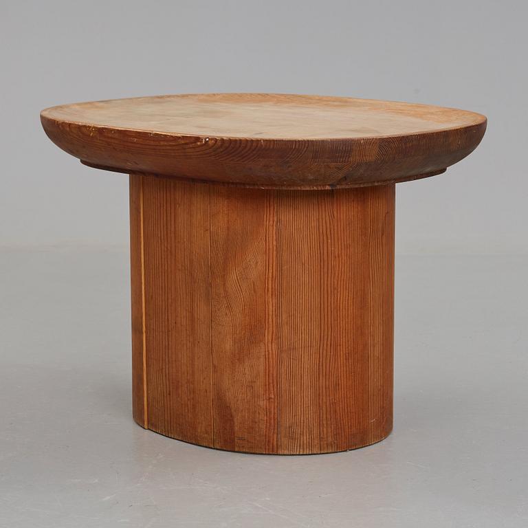 Axel Einar Hjorth, a stained pine "Utö" table, Nordiska Kompaniet 1930's.