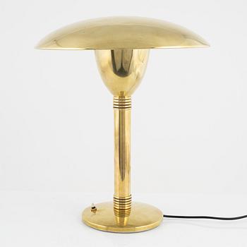 Gaetano Sciolari, a brass table lamp, second half of the 20th century.