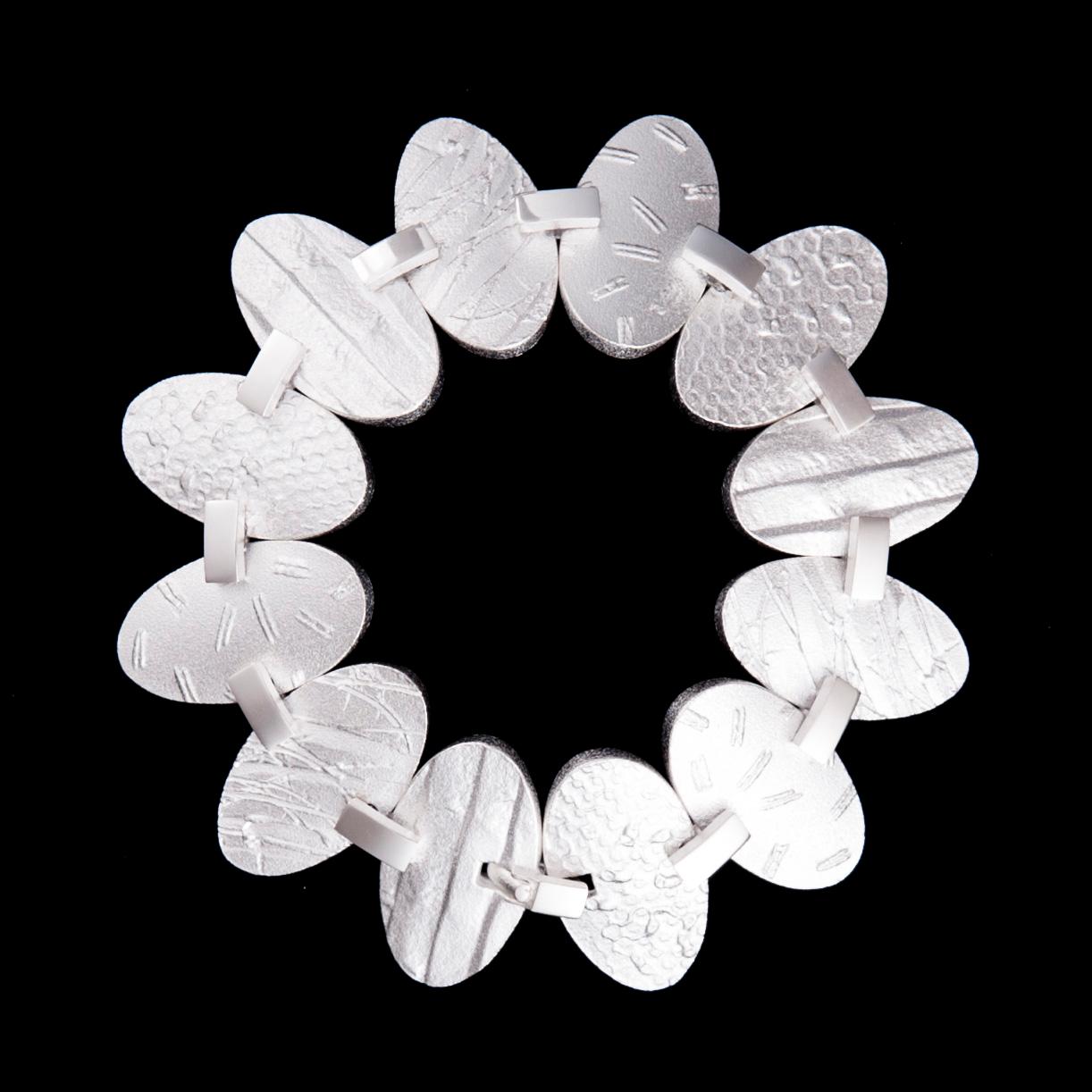 ARMBAND, "Examples", sterlingsilver, Christophe Burger, Lapponia 2011.