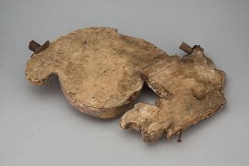 DEKORDEL, troligen 1700-tal.