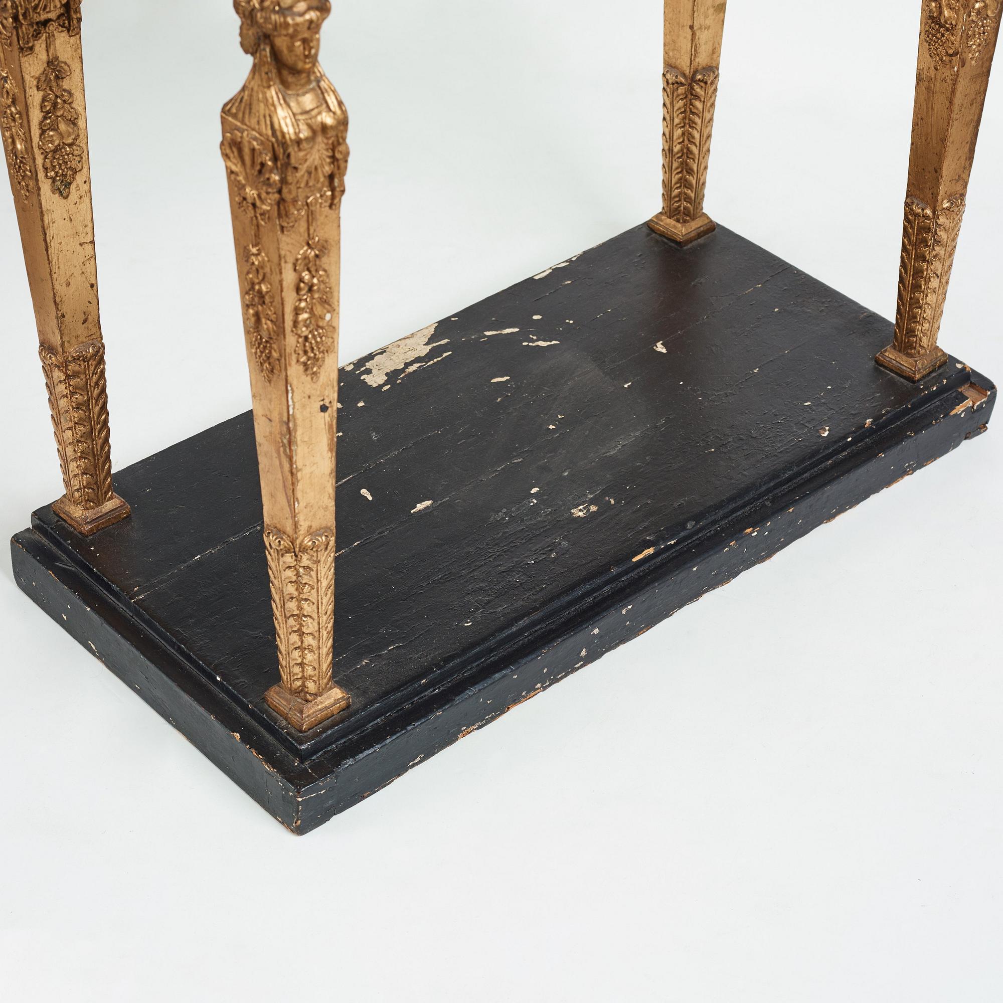 KONSOLBORD, omkring år 1800, Sengustavianskt.