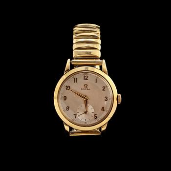 ARMBANDSUR, Omega, 14k guld. 1900-tal. Vikt 52 g.