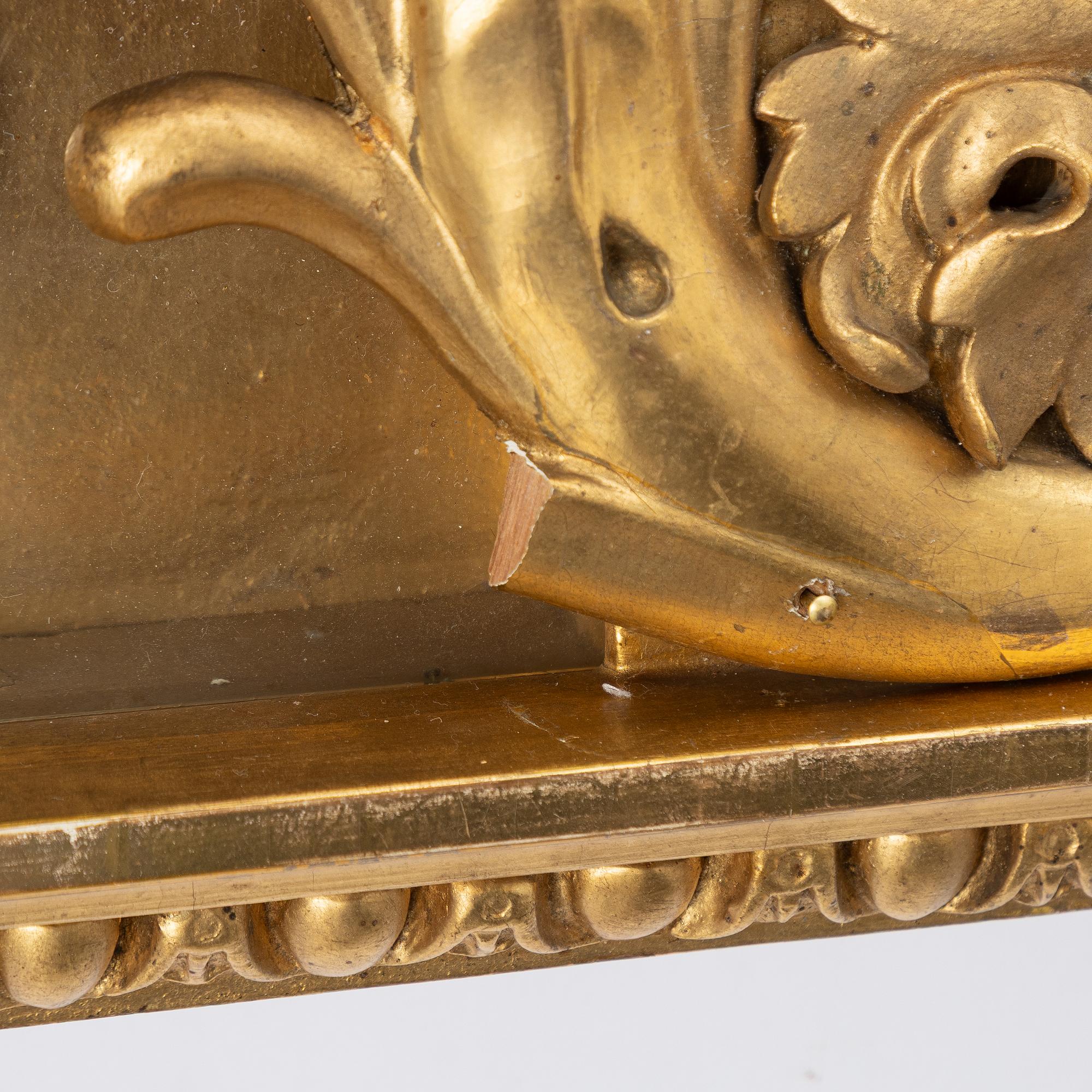 Wall clock, late Empire, Bengt Bahrman, 1829-1836.