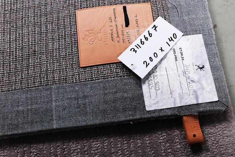 Maja Johanson-Starander, matta, Kasthall, ca 200 x 140 cm.