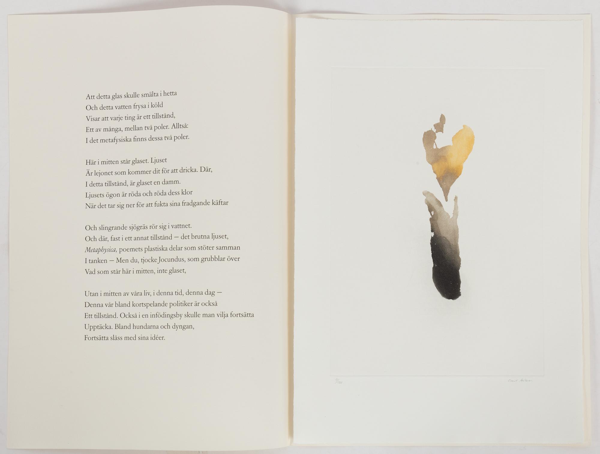 Curt Asker/Wallace Stevens "Elva dikter".