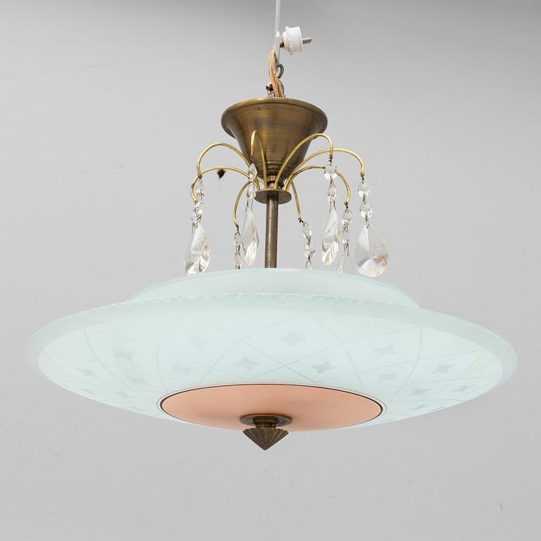 A ceiling lamp, 1920's/30's.