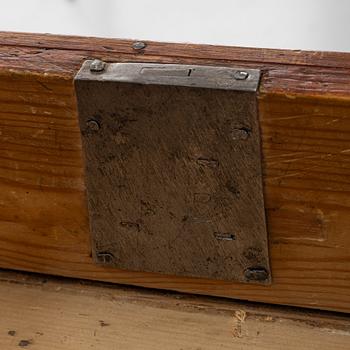 Skrivbord, Stockholmsarbete,  Carl Diedric Ficks art, sent 1700-tal, Sengustavianskt.