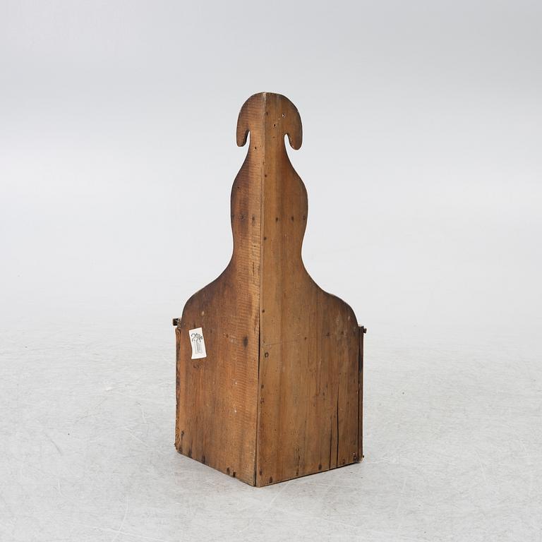 Corner cabinet, Folk art, 19th century.