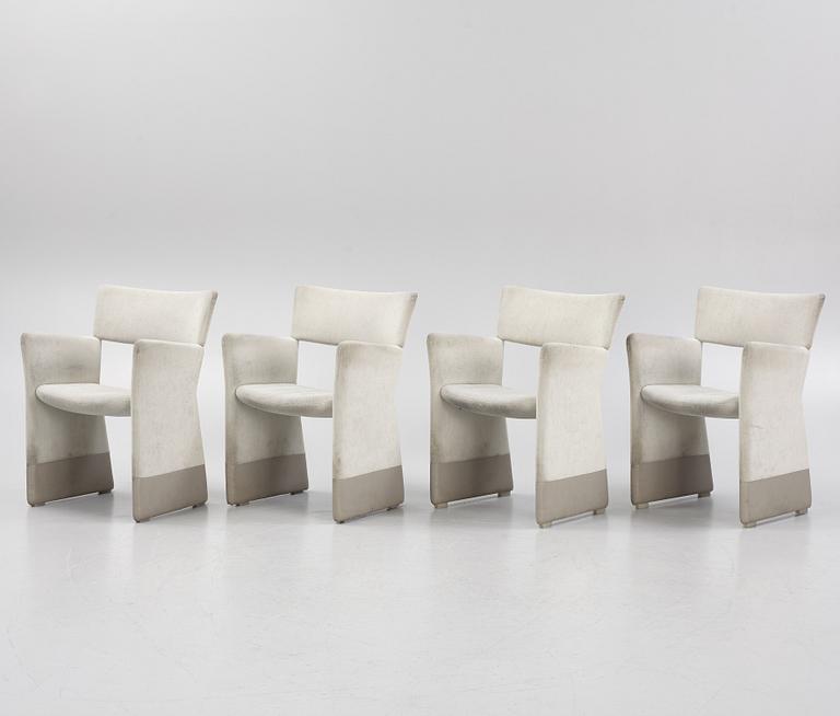 Chris Martin, four 'Crown' Easy Chairs, Massproductions.