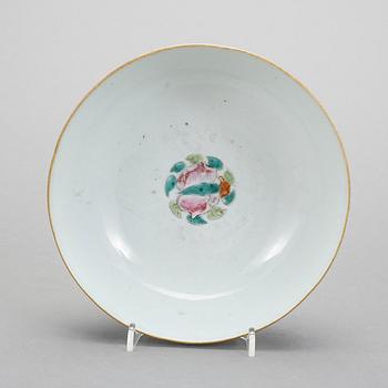 SKÅL, porslin, Kina 1800-tal.