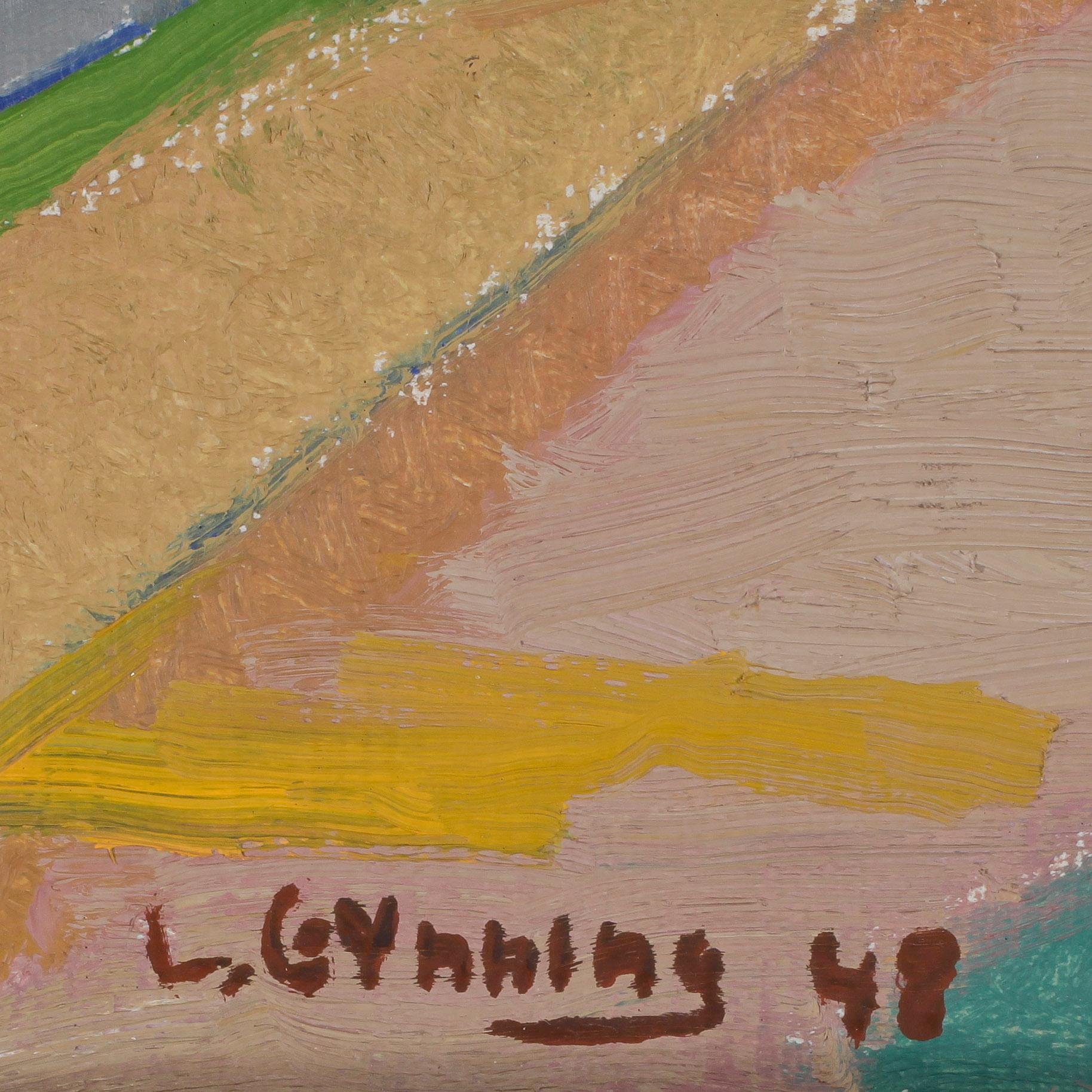 LARS GYNNING, olja på duk, sign o dat 1948.