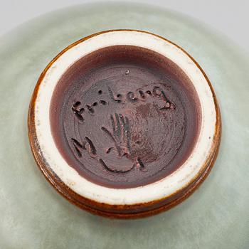 Berndt Friberg, a stoneware vase, Gustavsberg studio.