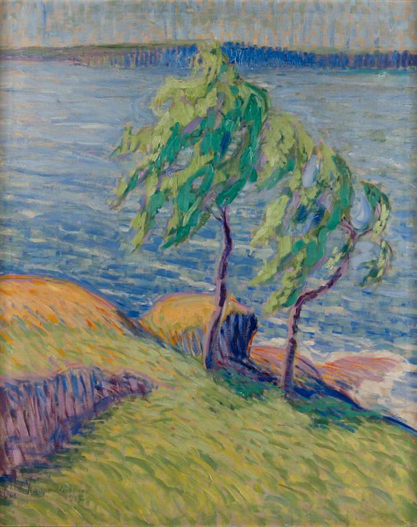 KAAPO WIRTANEN, oil on canvas, signed and dated 1912.