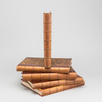 BOOKS, 5 volumes, Svenska Slott och Herresäten, Stockholm, beginning of ...