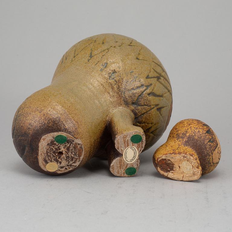 LISA LARSON, figuriner, 2 st, stengods, Gustavsberg.