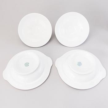 A 102-PIECE DINNERWARE SET, "Winden alt Mettlach", Villeroy & Boch, early 20th century.