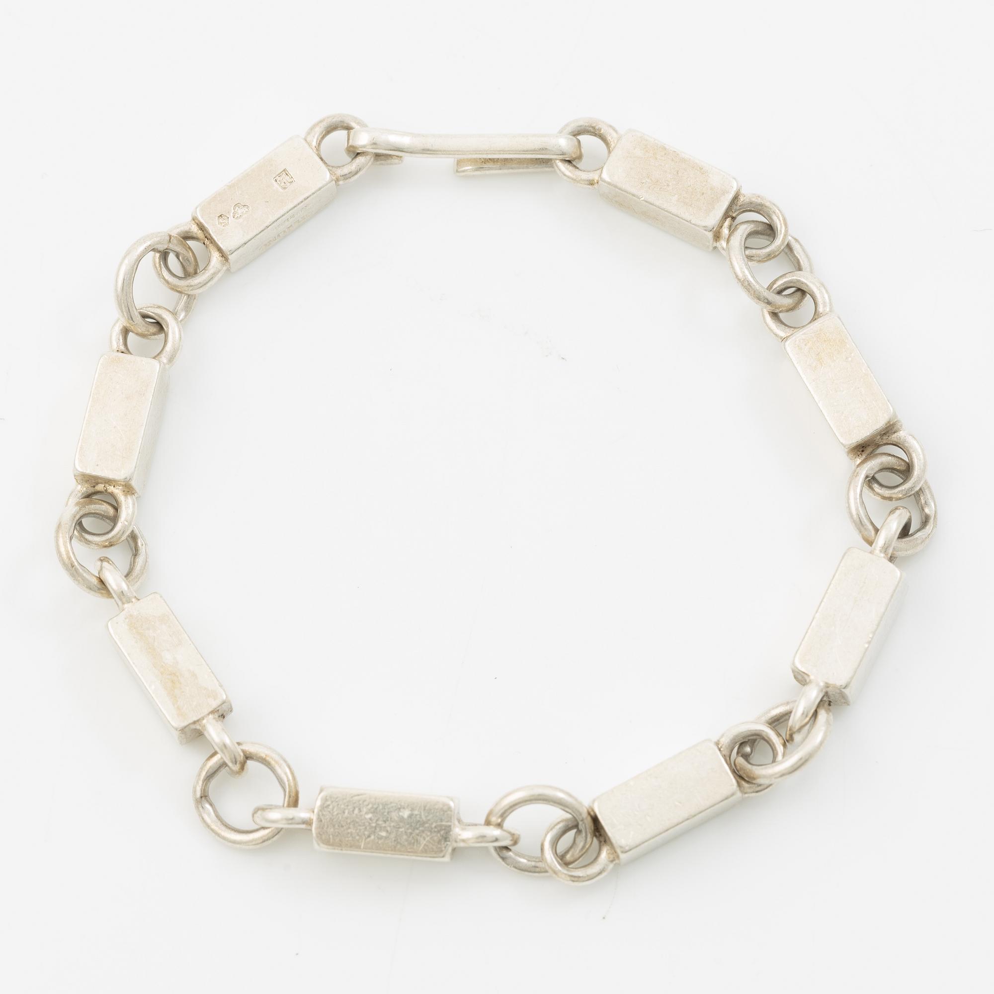 Wiwen Nilsson, bracelet, sterling silver.