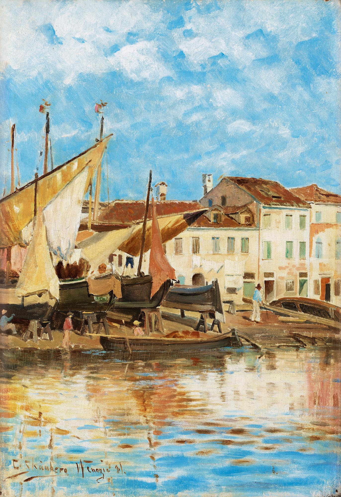 Carl Skånberg, From the outskirts of Venice.