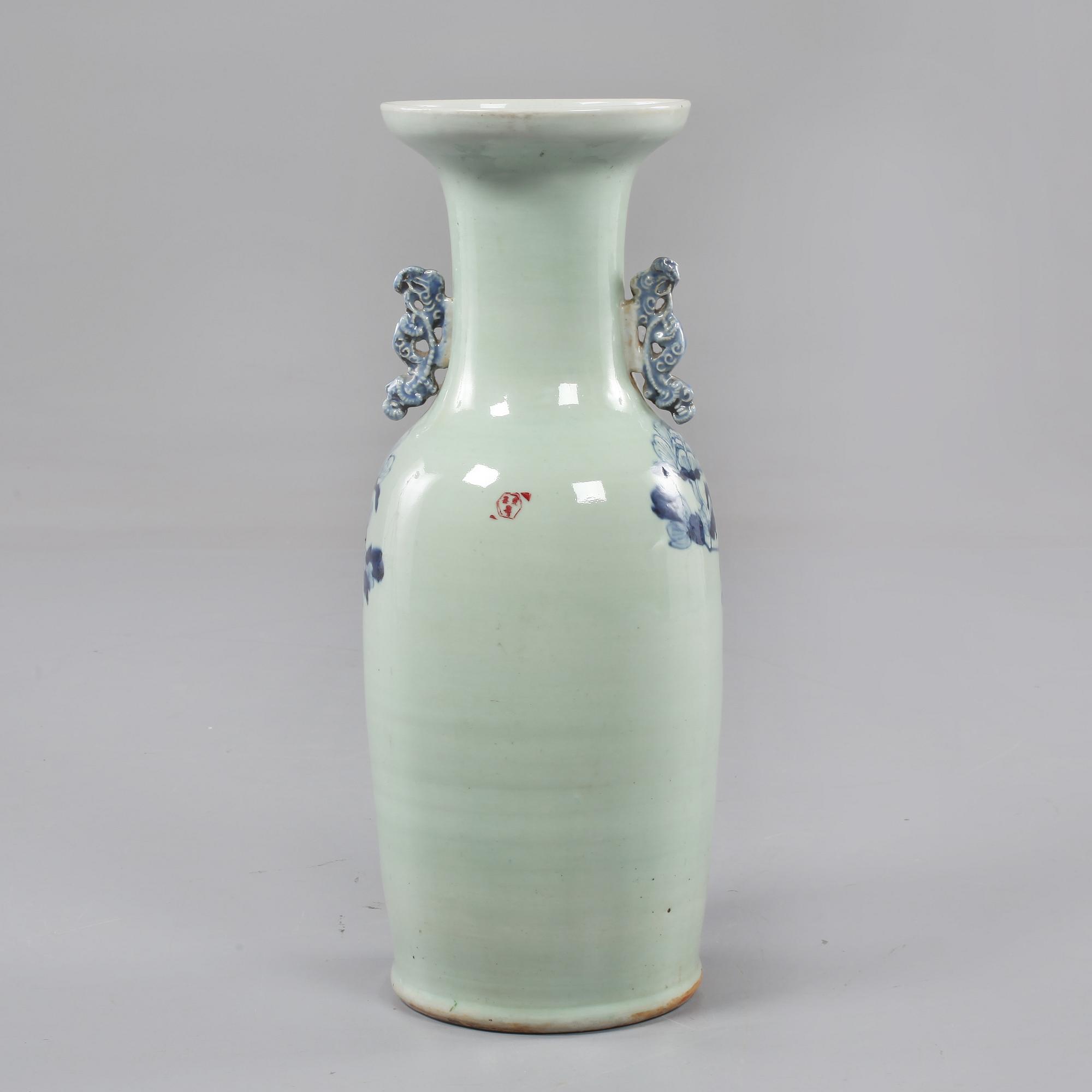 URNA, porslin, Kina, 1800-tal.