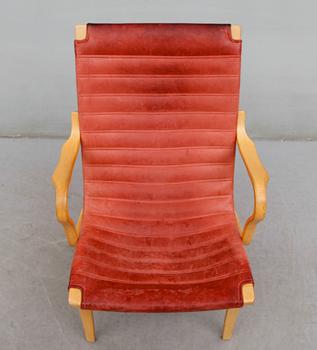 FÅTÖLJ, "Eva", Bruno Mathsson, Dux, 1900-talets andra hälft.