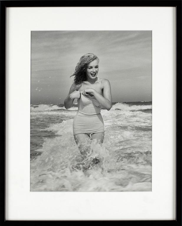 ANDRÉ DE DIENES, gelatinsilverfotografi, vintage. Stämplad á tergo. Ca 1949.