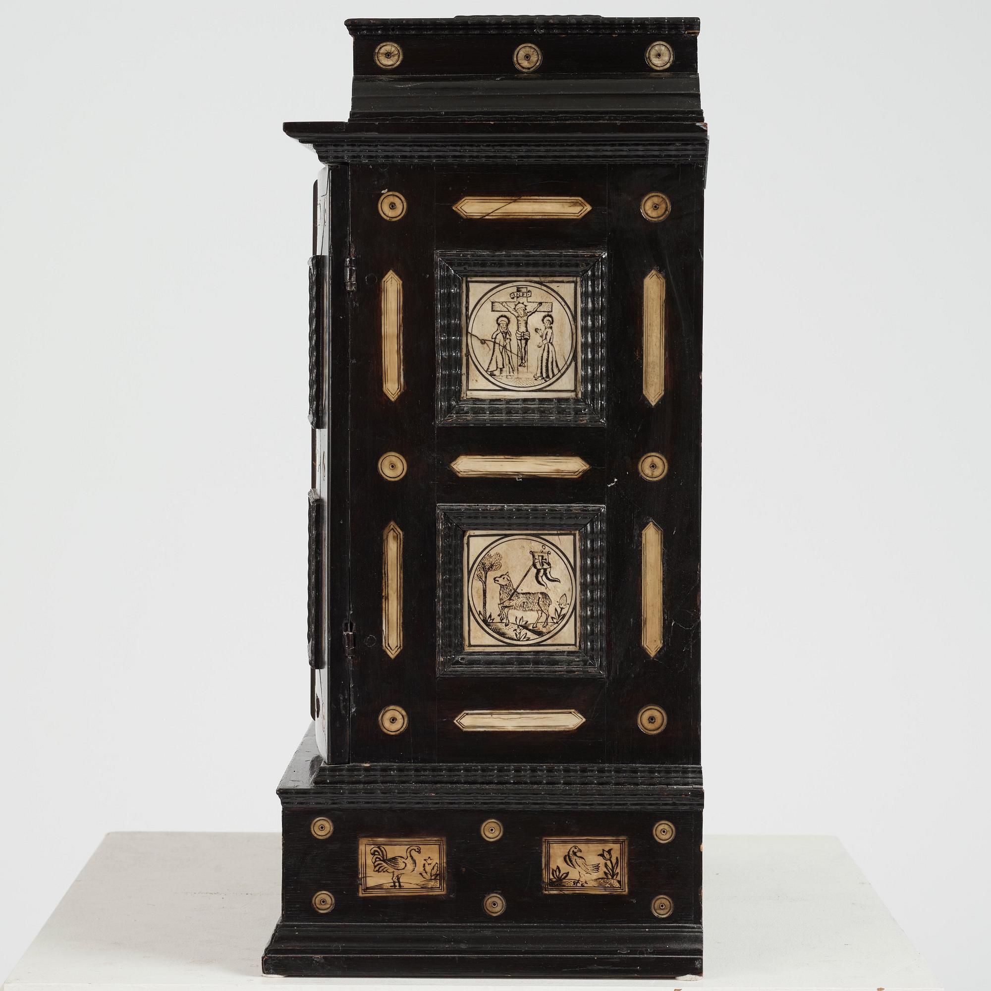A Swedish cabinet from the late 17th century.