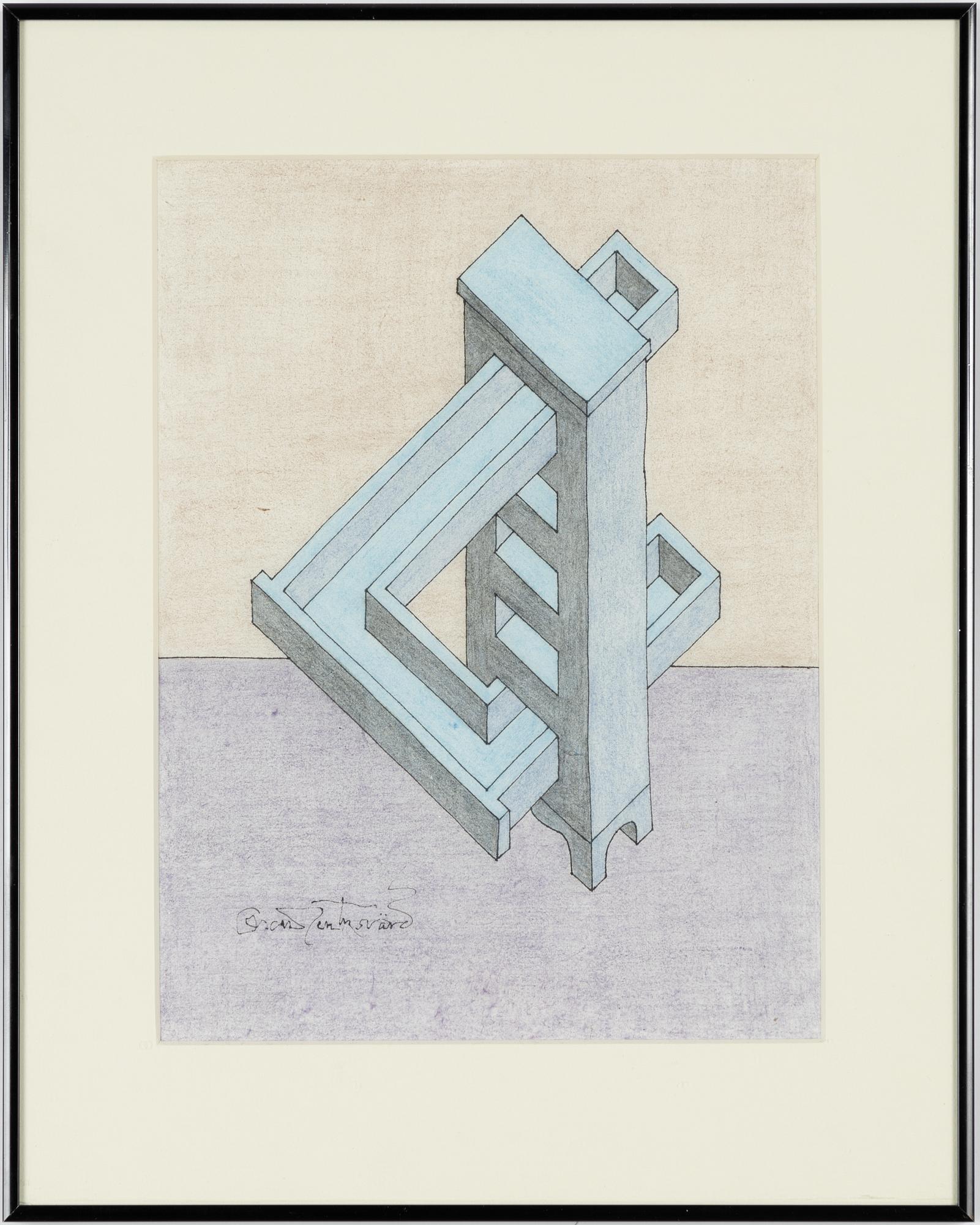 Oscar Reutersvärd, Omöjlig figur.