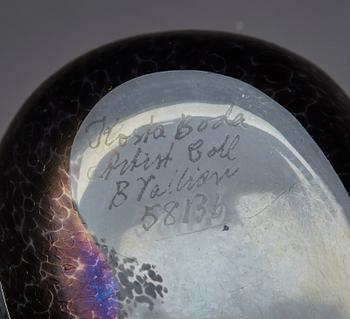 VASER, 3 st, glas, Bertil Vallien, Boda/Kosta Boda Artist Collection, signerade.