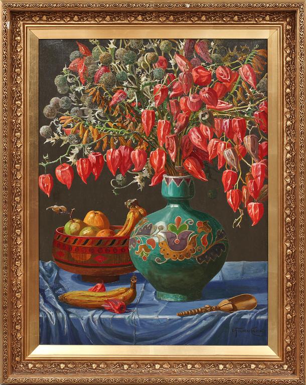 ERNST ALBERT FISCHER-CÖERLIN, olja på duk, sign.