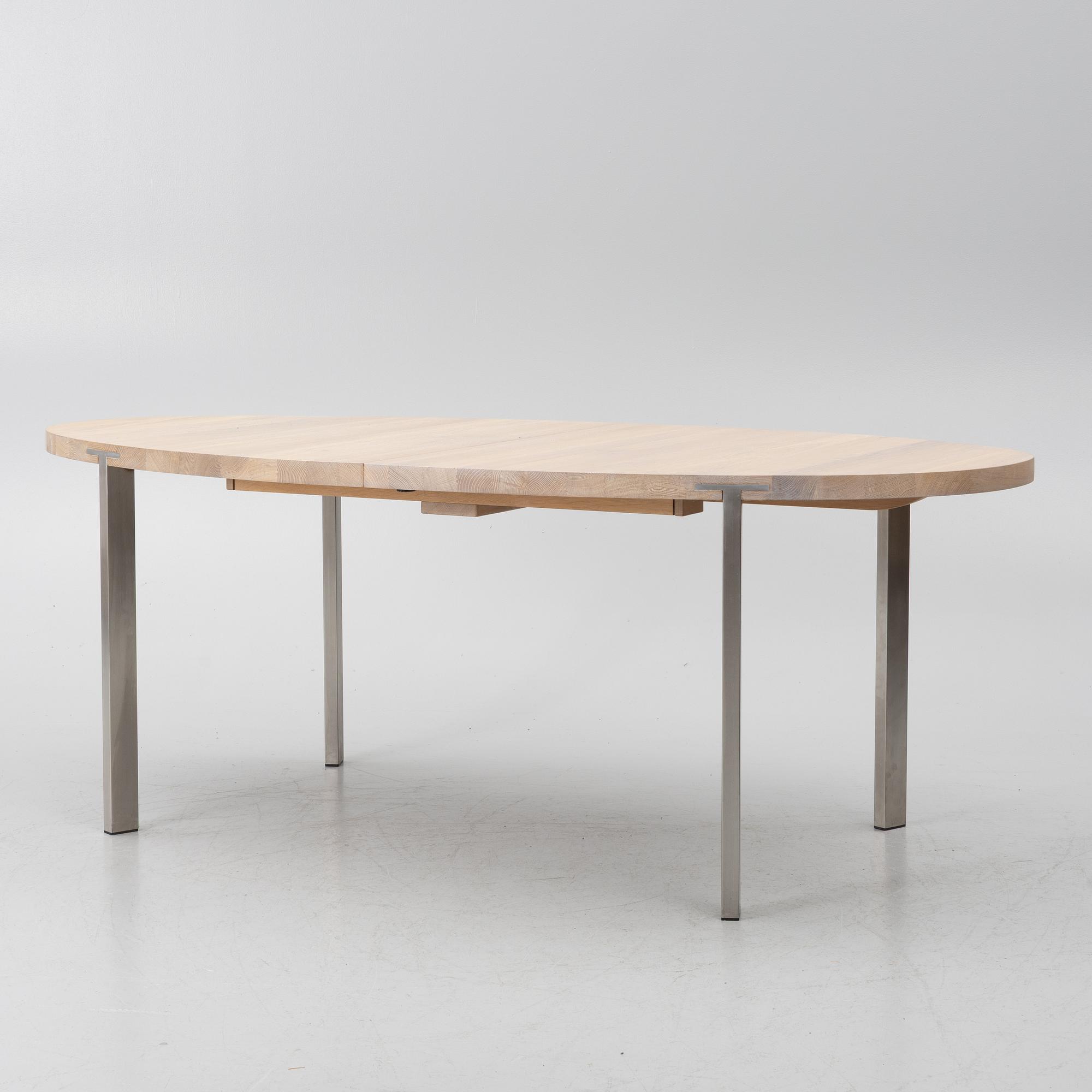 Nissen & Gehl, A model GM 210 dining table, Naver Collection, Gramrode Møbelfabrik, Denmark, 2018.