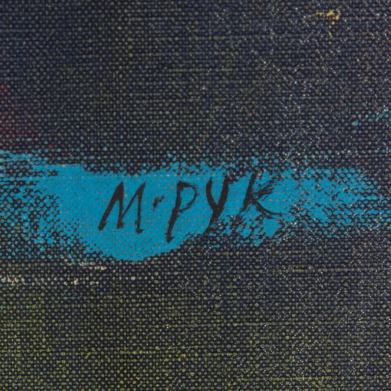 MADELEINE PYK, olja på duk, signerad.