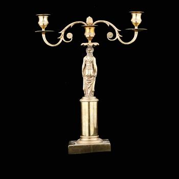 LJUSSTAKE, empire, 1800-tal.