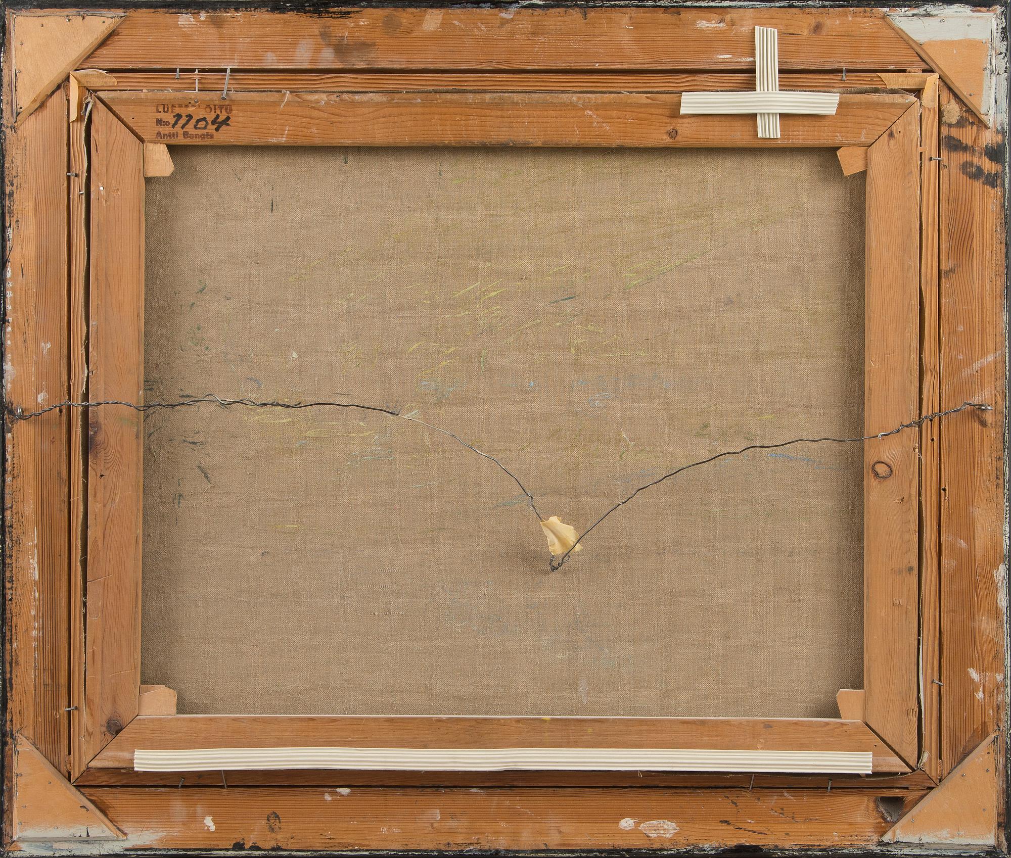 Carl Bengts, Sisäkuva tuvasta.