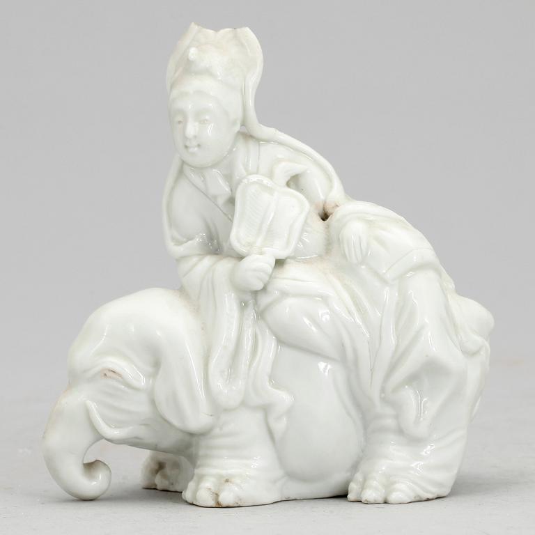 FIGURIN, blanc de chine, Kina, 1800/1900-tal.
