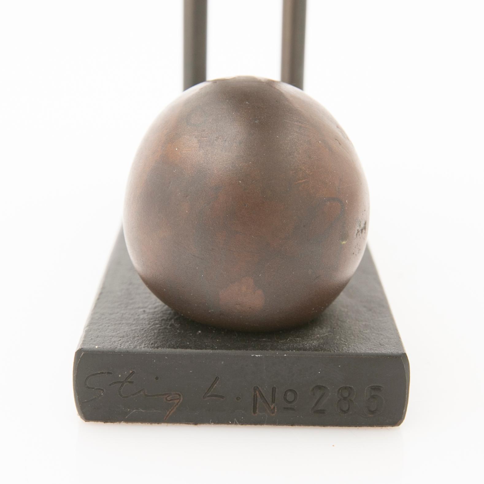 Stig Lindberg, Sculpture “Solfågeln”, Galleri Scandia, Scandia Present, after 1978.