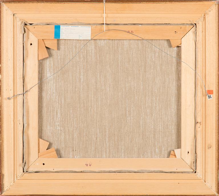 Aune Paulin, oil on canvas, signed and dated -86.