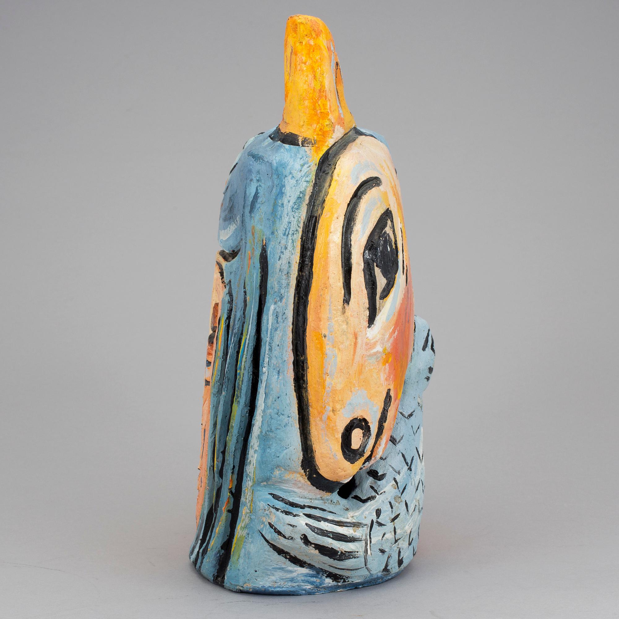 DAGMAR GLEMME, skulptur, signerad.