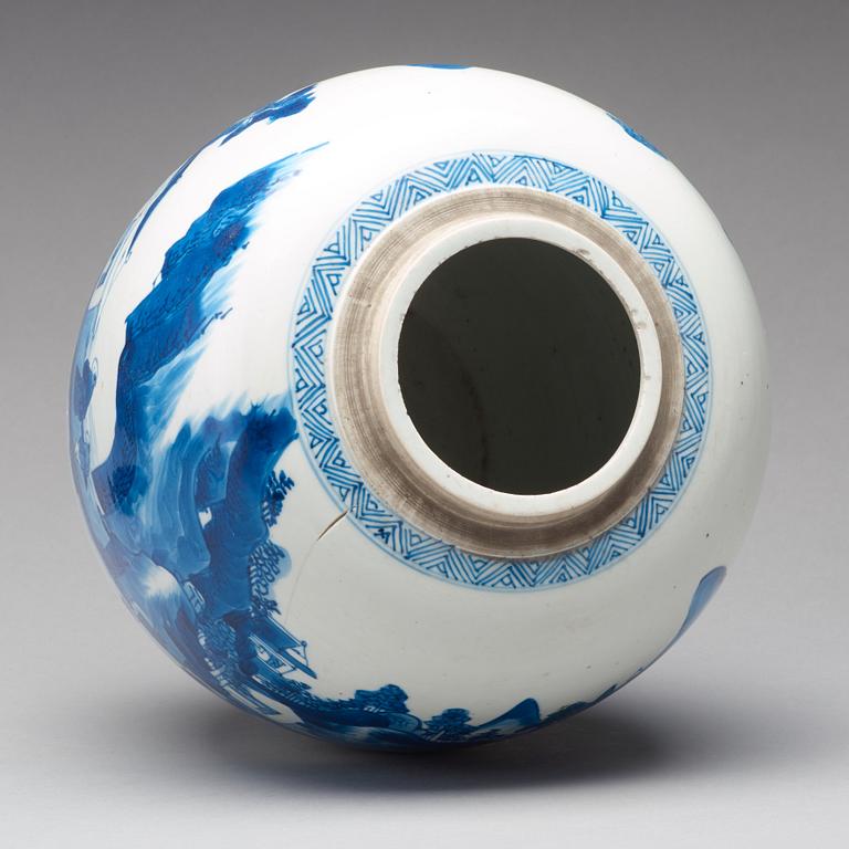 BOJAN, porslin. Qingdynastin, Kangxi (1662-1722).