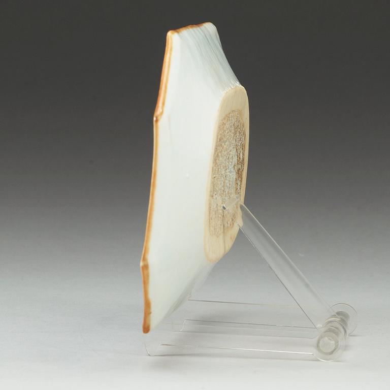 FAT, vapenporslin. Qing dynastin, Qianlong (1736-95).