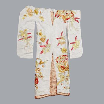 KIMONO, broderi, Japan.