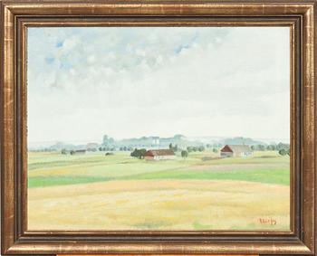FRITZ KÄRFVE, olja på duk, sign.