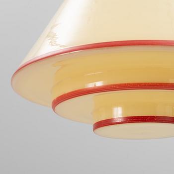 Harald Notini, a ceiling lamp, Arvid Böhlmarks Lampfabrik, 1930s/40s.