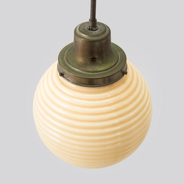 A 1930s ceiling light.