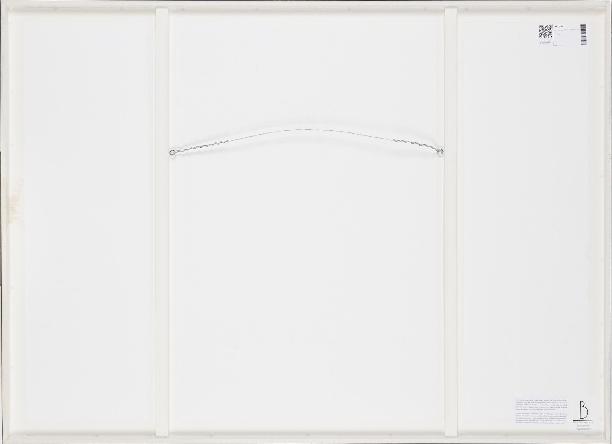 Roj Friberg, pencil drawing.