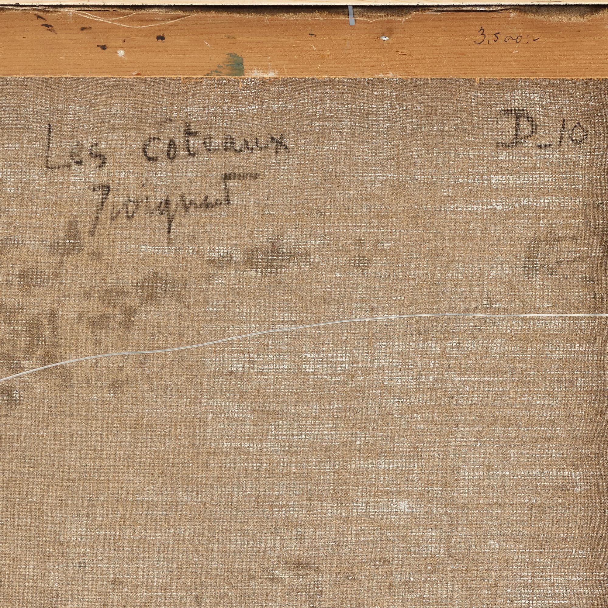 James Coignard, olja på duk, signerad.