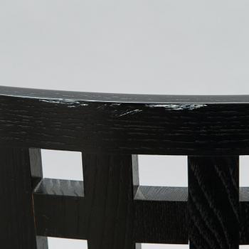 Charles Rennie Mackintosh, stol, "The Willow Chair", Cassina tidigt 2000-tal.
