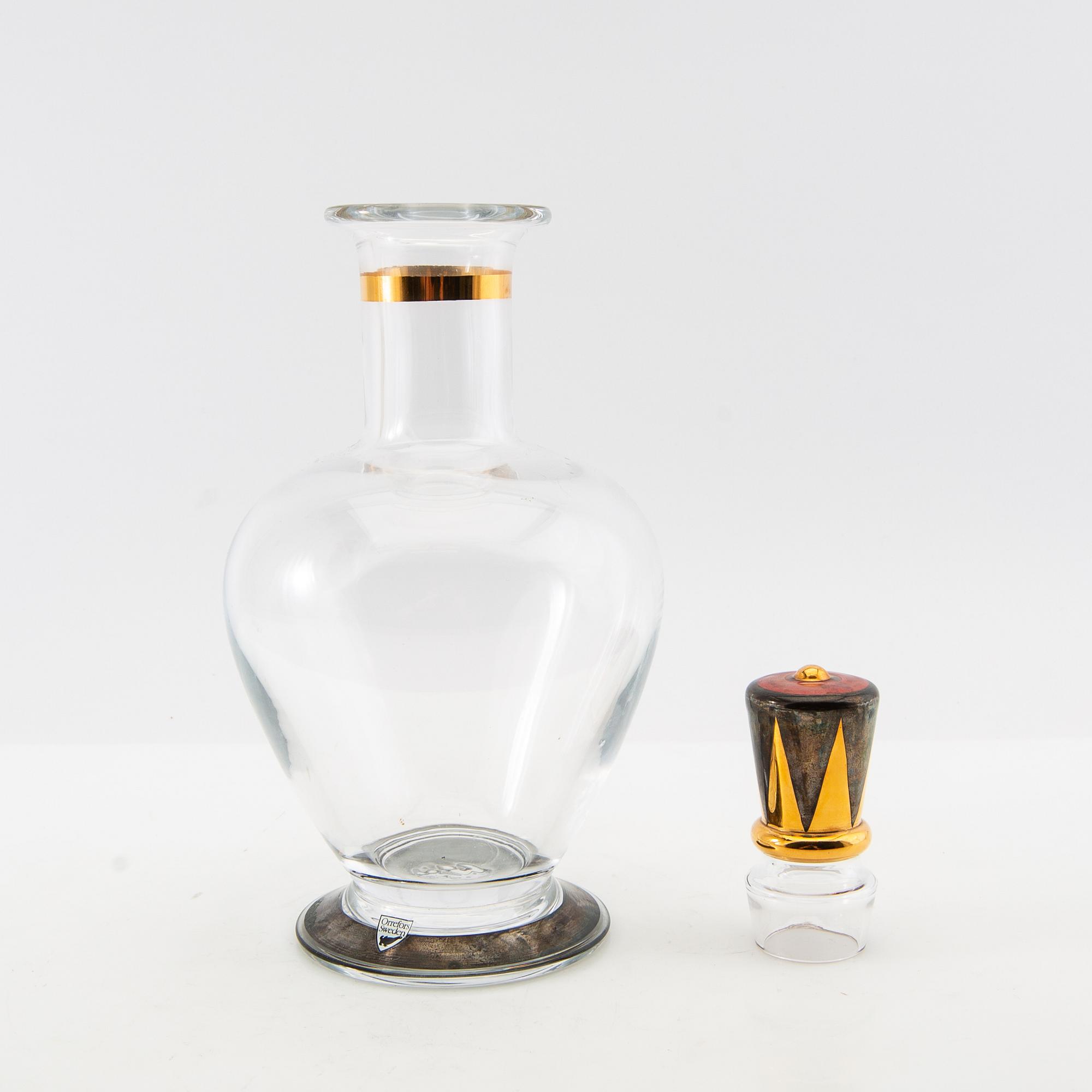 Gunnar Cyrén, karaff, "Nobel", Orrefors.