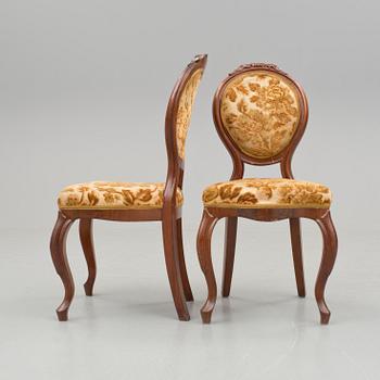 STOLAR, 5 st, nyrokoko, 1800-talets slut.