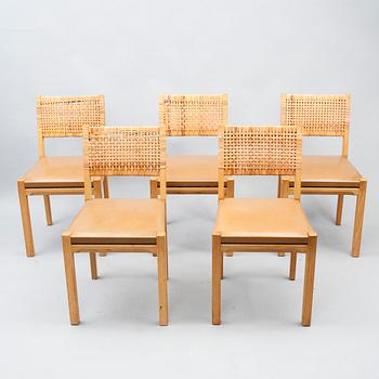 STOLAR, 5 st, modell 615, Aino Aalto, Artek, 1960-tal.