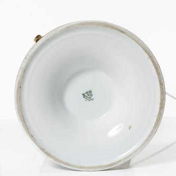 Table lamp, porcelain, Rosenthal, 20th century.